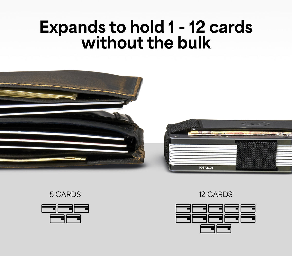Ridge Wallet - Kintsugi - Black