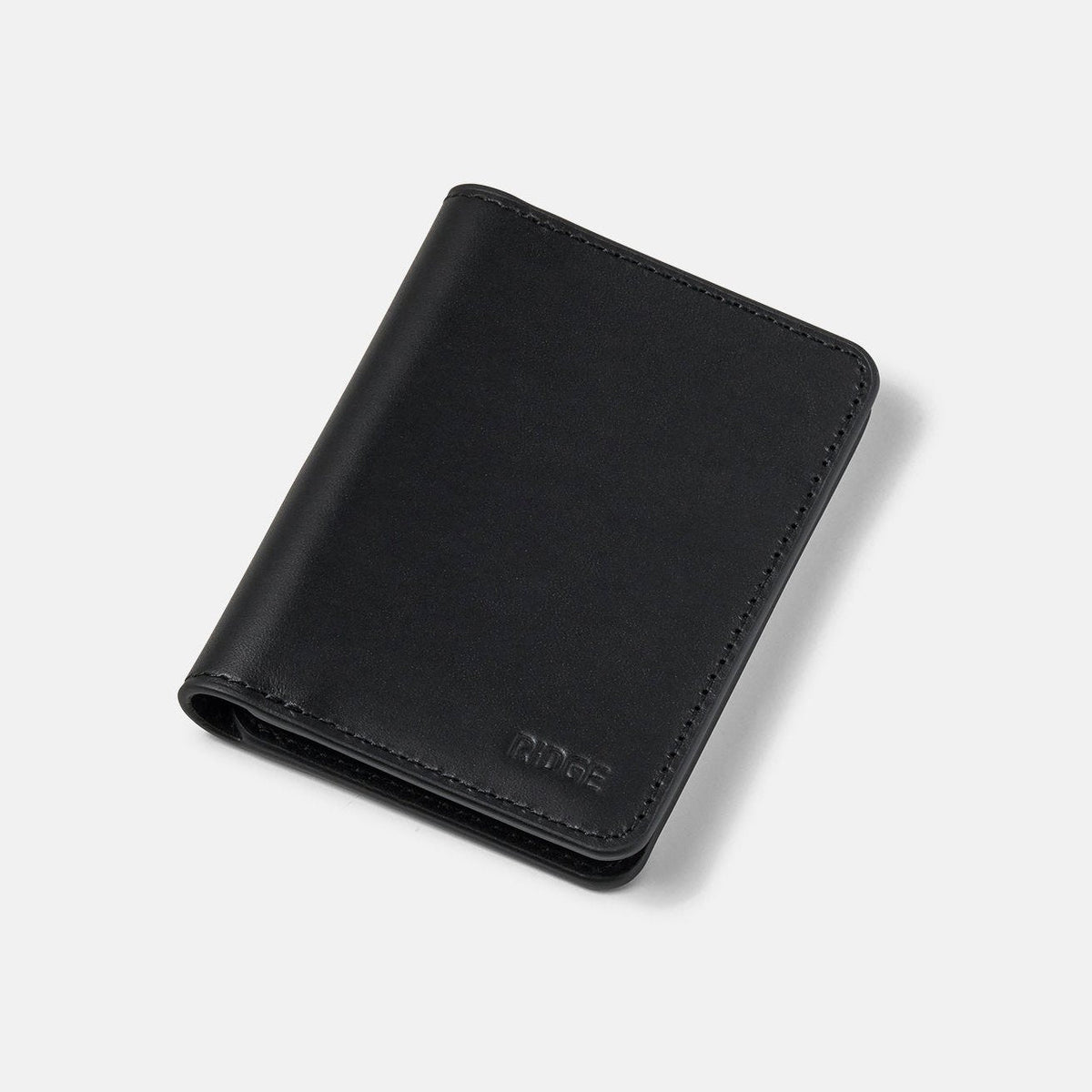 Daily Writer Kit - Bifold - Midnight Black Leather