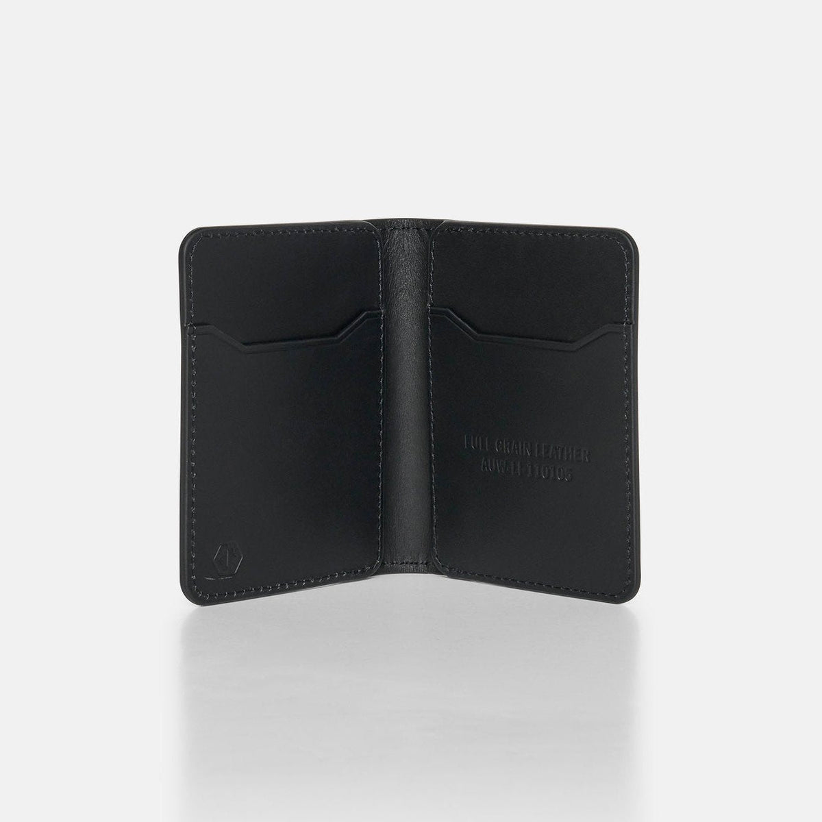 Daily Writer Kit - Bifold - Midnight Black Leather