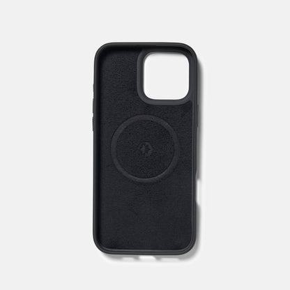 Ridge Phone Case - Midnight Black Leather - iPhone 16 Pro Max