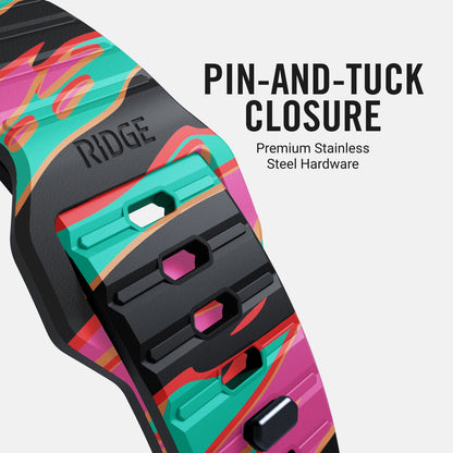 Everyday Watch Strap - Neon Tiger - Ultra/46mm