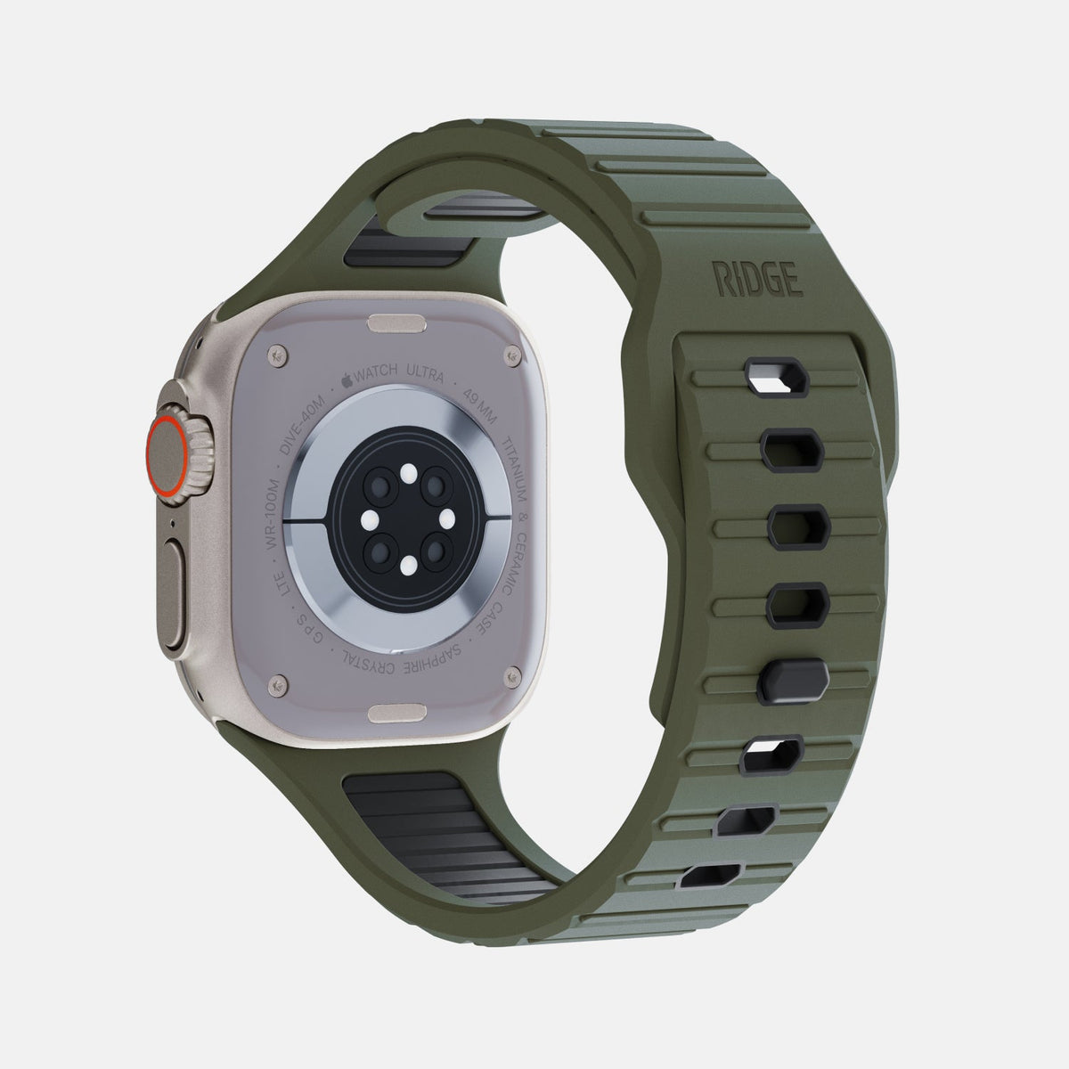 Everyday Watch Strap - Matte Olive - Ultra/46mm