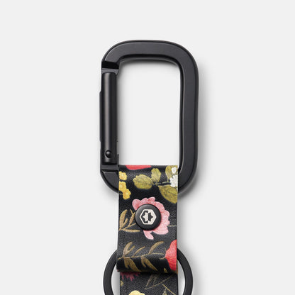 Ridge Keychain - Moonlight Garden Leather