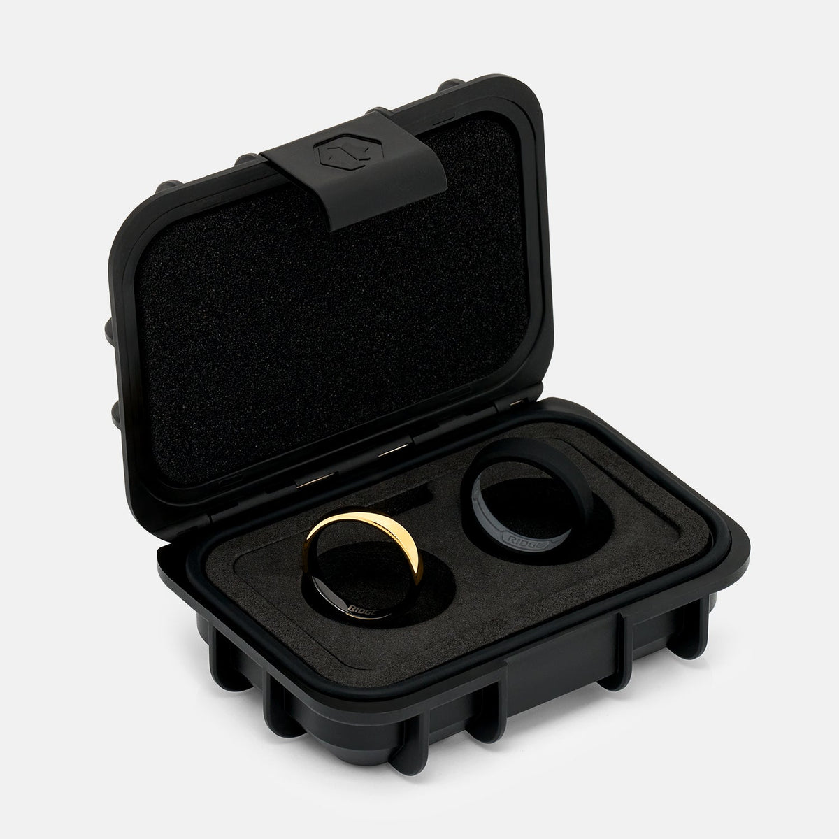 4mm Rounded Ring Set - 24K Gold