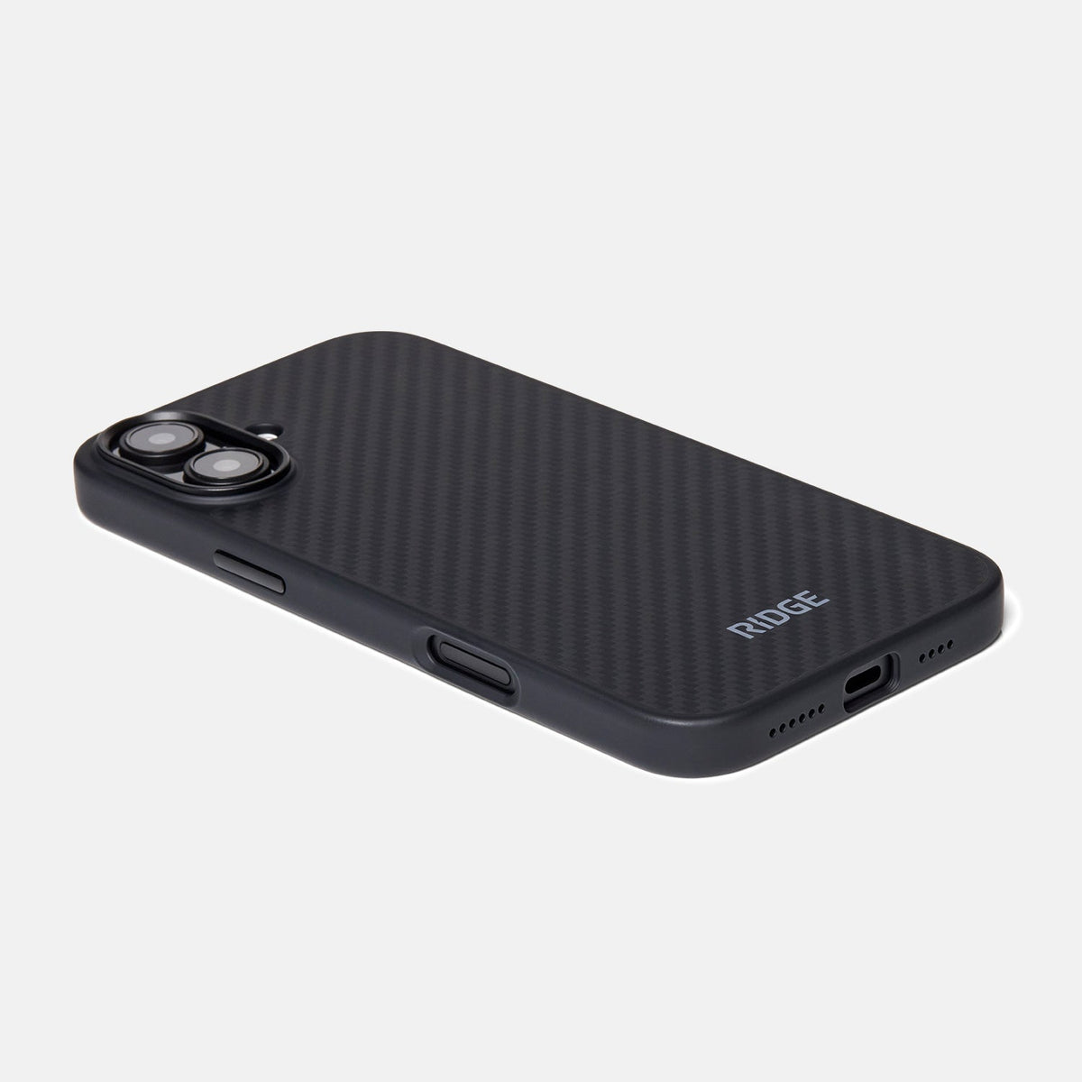 Ridge Phone Case - Carbon - iPhone 16 Plus