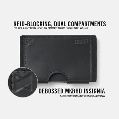 Daily Writer Kit - Biflex - MKBHD - Midnight Black Leather