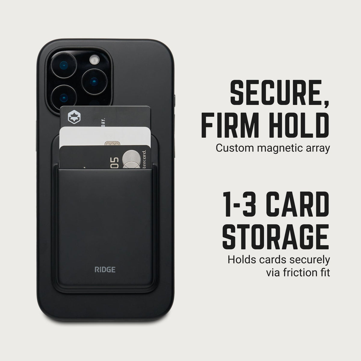 MagSafe Cardholder - Matte Black