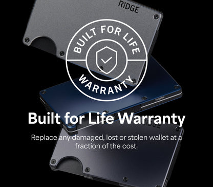 Ridge Wallet - Alpine Navy
