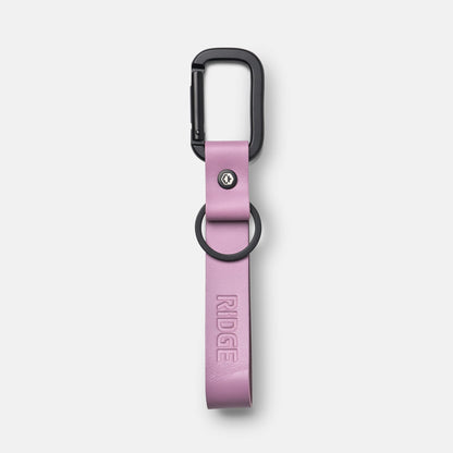 Ridge Keychain - Lilac Leather
