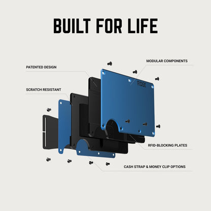 Ridge Wallet - Kintsugi - White