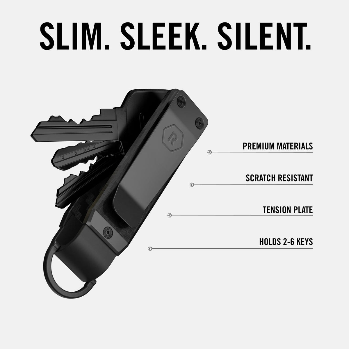 Ridge KeyCase - Tiger Stripe