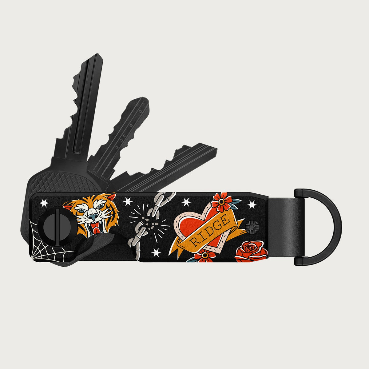Ridge KeyCase - Tiger Stripe