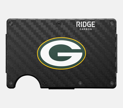 Ridge Wallet - Green Bay Packers - Carbon Fiber 3k