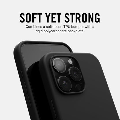 Ridge Phone Case - Matte Black - iPhone 16