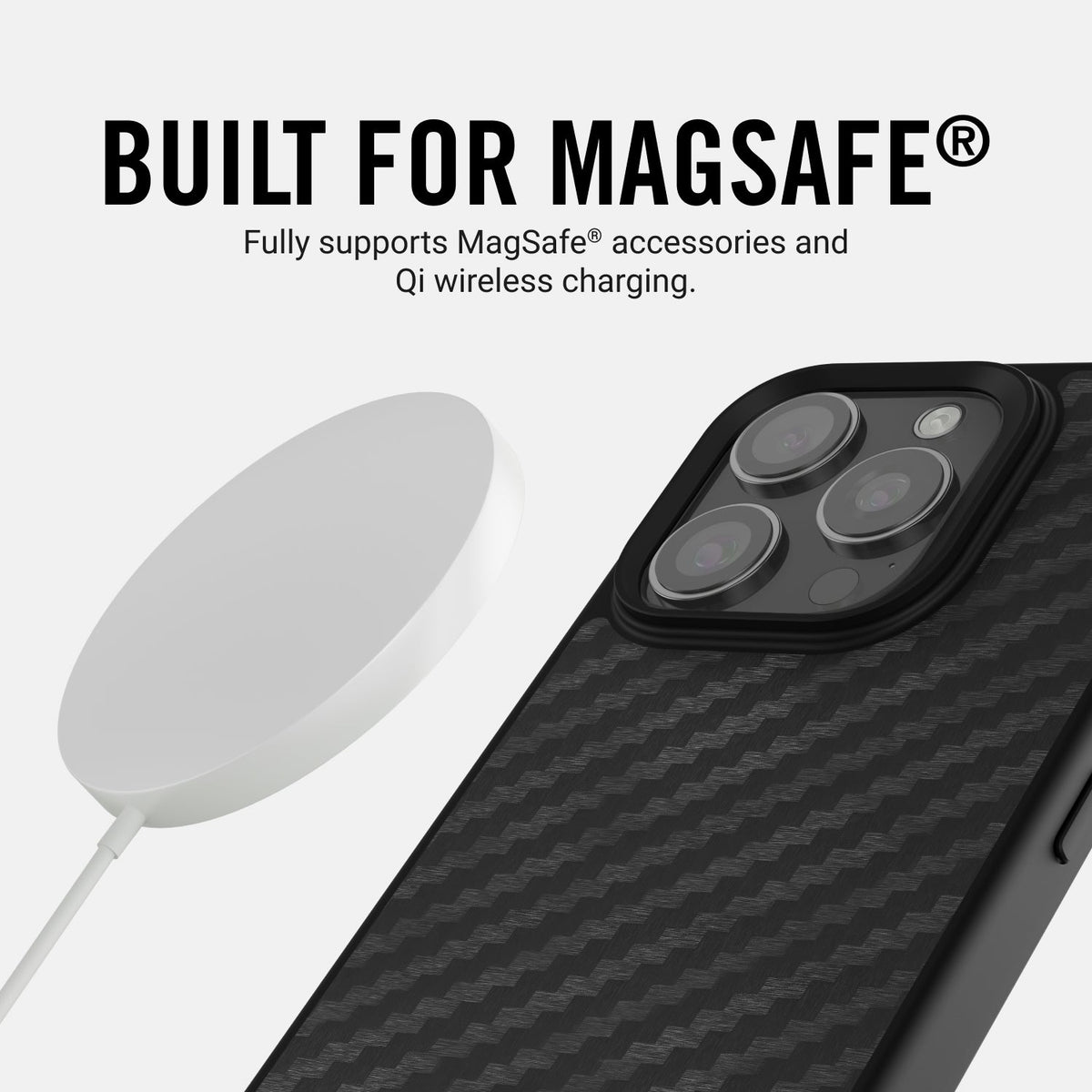 Ridge Phone Case - Carbon - iPhone 16