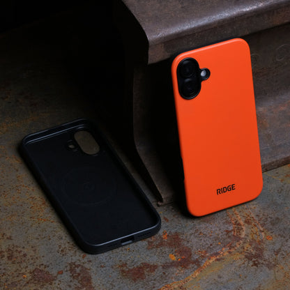 Ridge Phone Case - Basecamp Orange - iPhone 16