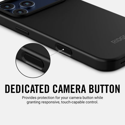 Ridge Phone Case - Matte Black - iPhone 17 Pro