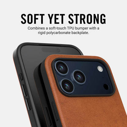 Ridge Phone Case - Tobacco Brown - iPhone 17 Pro