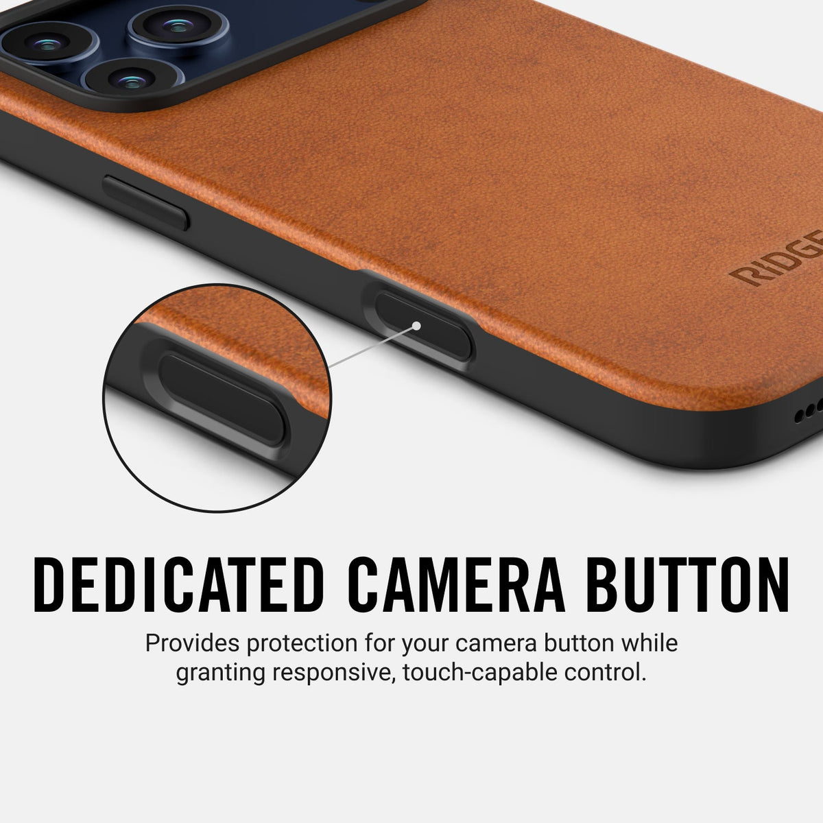 Ridge Phone Case - Tobacco Brown - iPhone 17 Pro