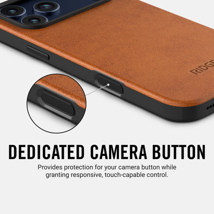 Ridge Phone Case - Tobacco Brown - iPhone 17 Pro