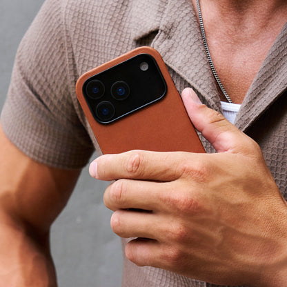 Ridge Phone Case - Tobacco Brown - iPhone 17 Pro